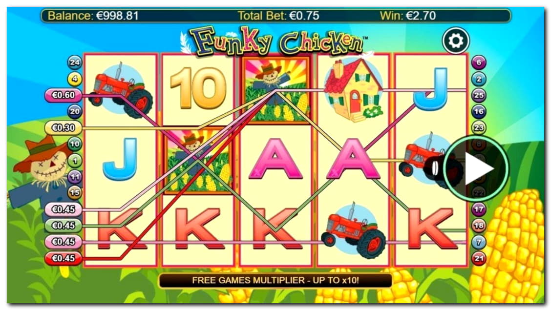180 free spins at Challenge Casino