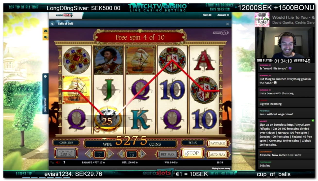 120 Free casino spins at Genesis Casino