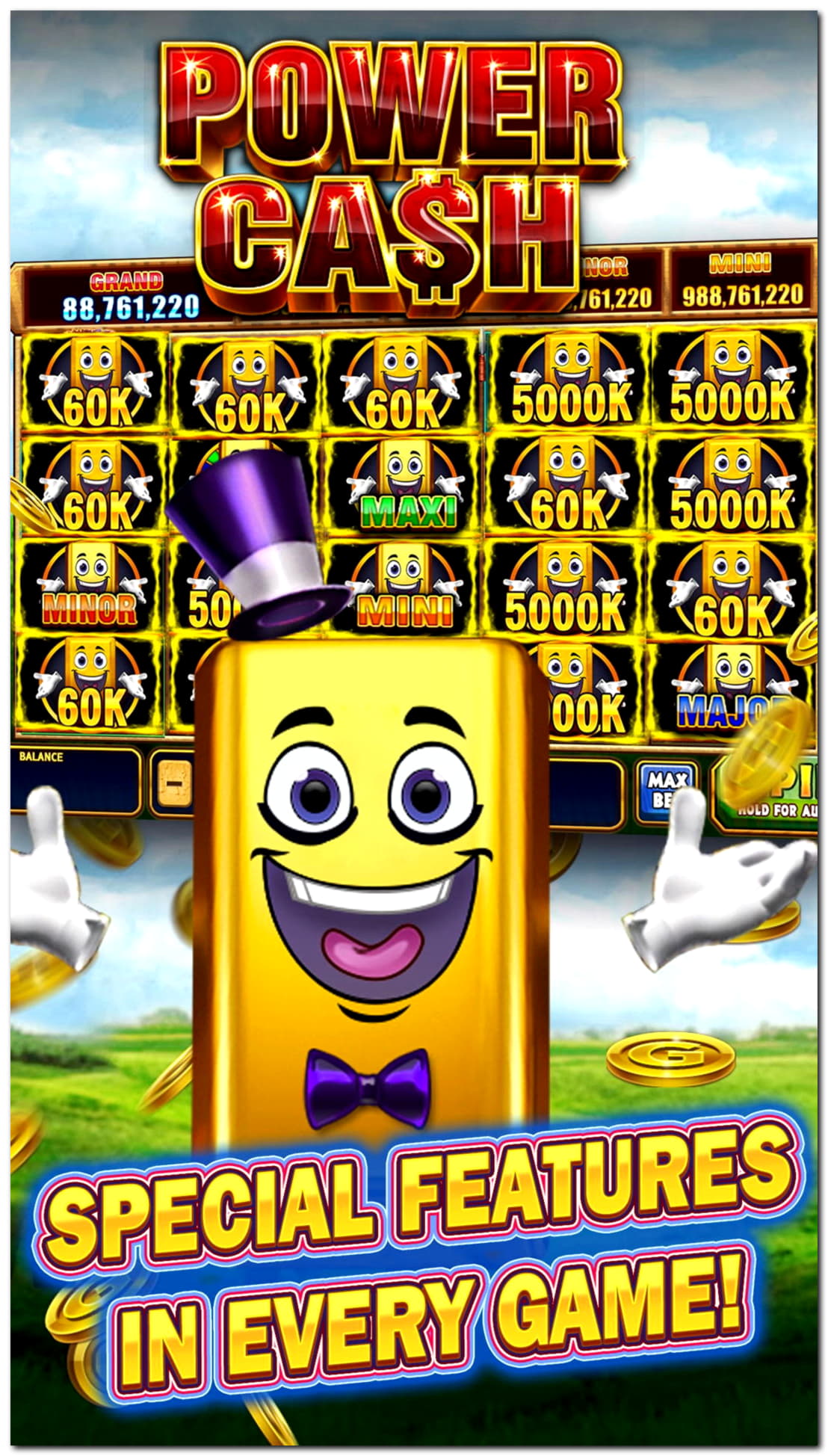 540% First deposit bonus at Win A Day Casino
