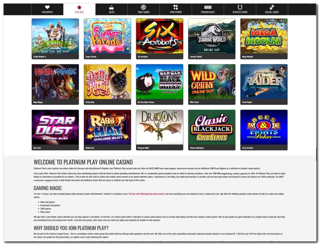 235% Deposit match bonus at Slots Heaven Casino