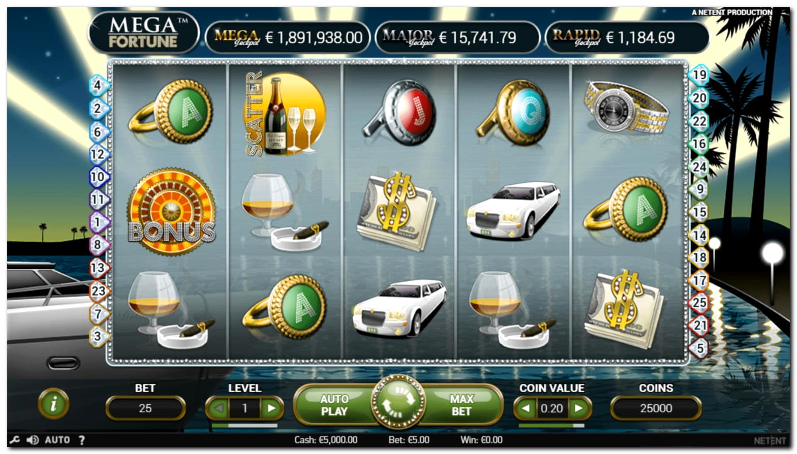 990% Best signup bonus casino at Mansion Casino