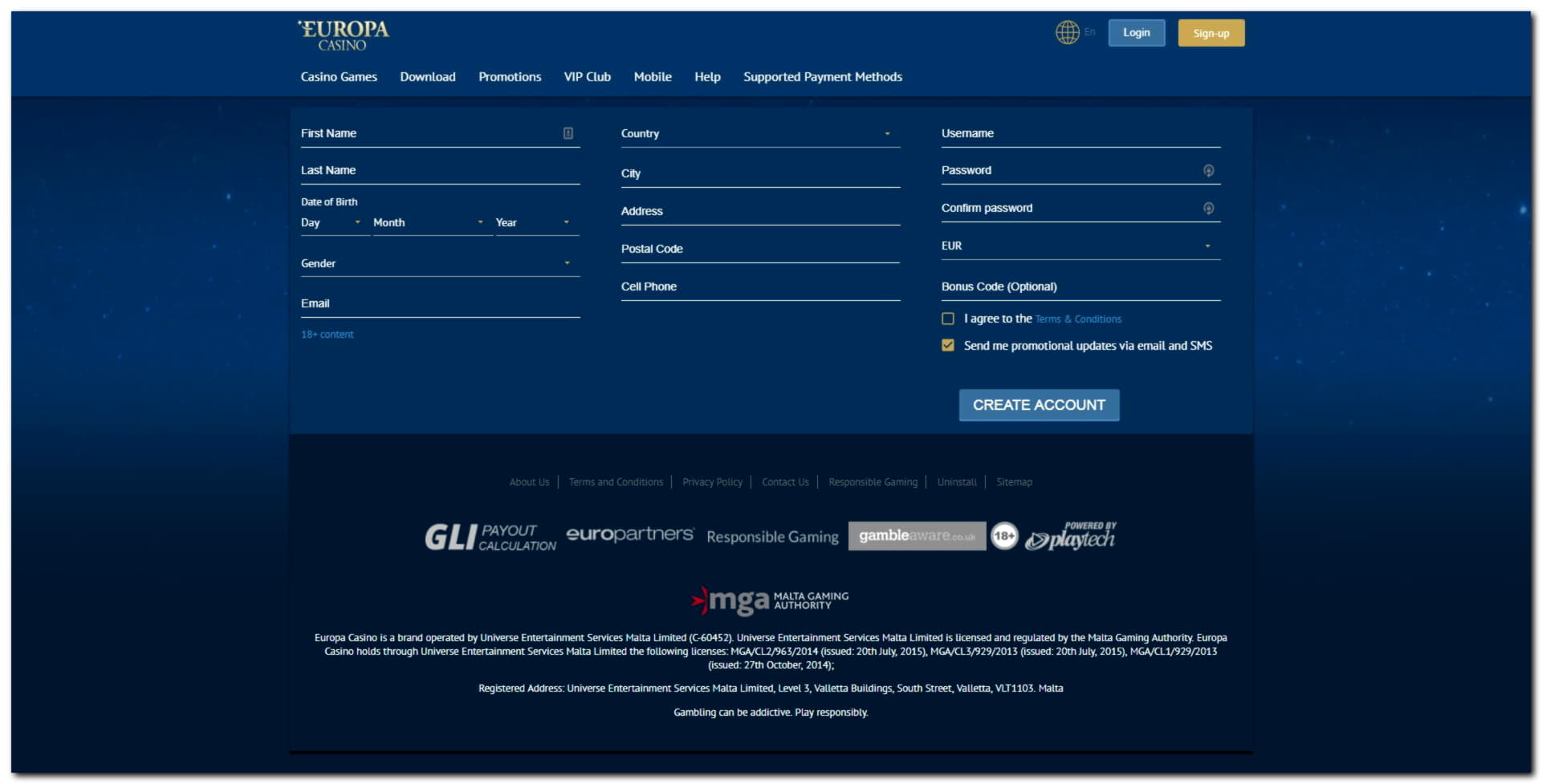 EUR 535 Tournament at Slots Million Casino