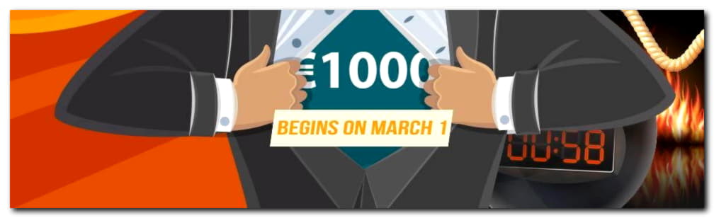 Eur 185 Casino Tournament at Villento Casino