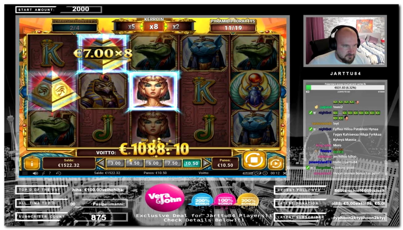 635% Match bonus casino at Casino Cruise