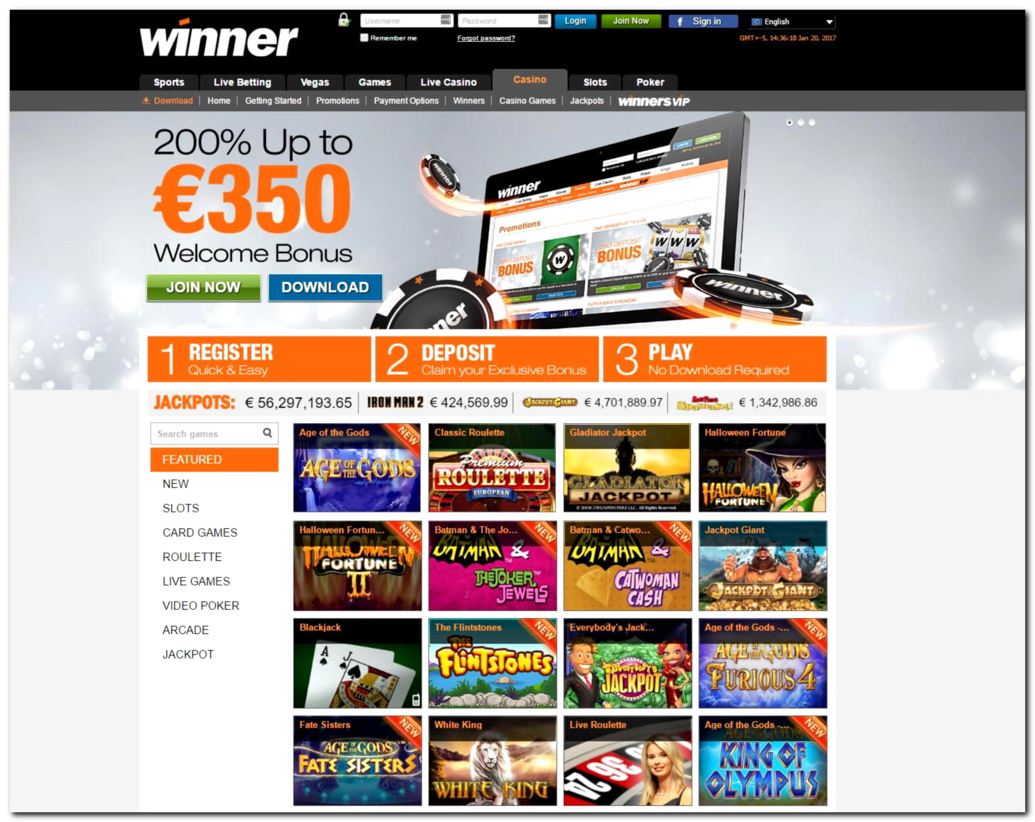 40 Free Spins no deposit at Liberty Slots Casino