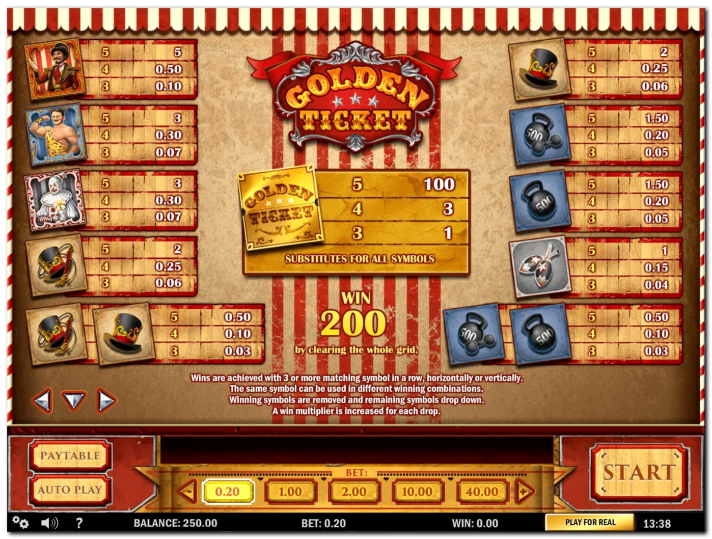 £545 Casino chip at Red Bet Casino