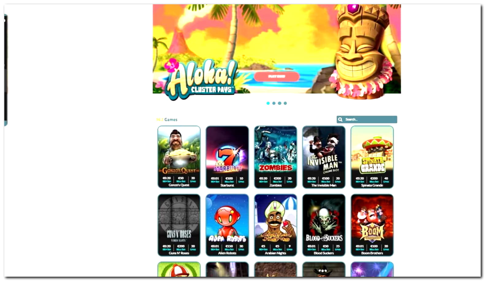 EUR 2780 No deposit bonus casino at Zet Casino