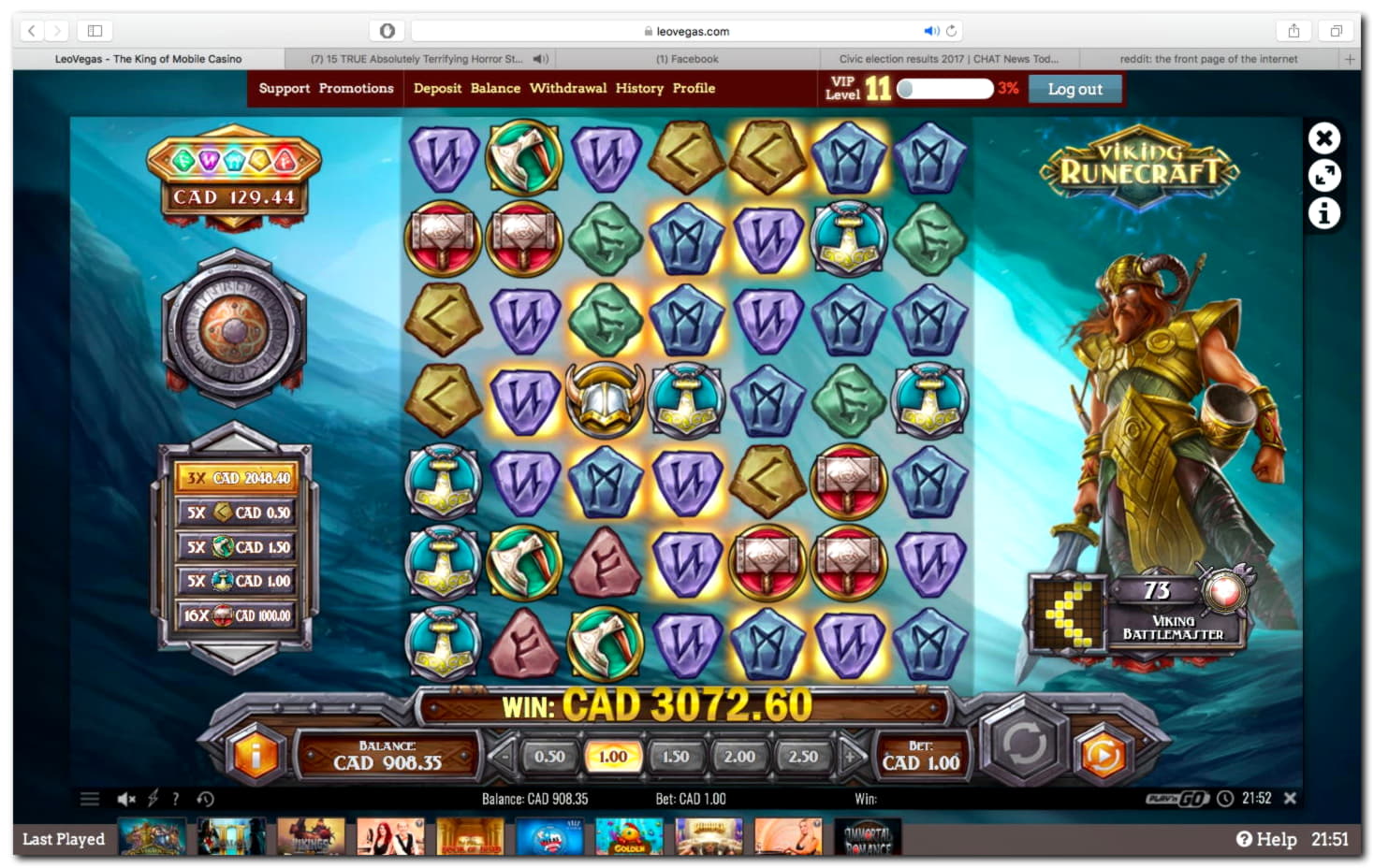 $325 Free Cash at Win A Day Casino