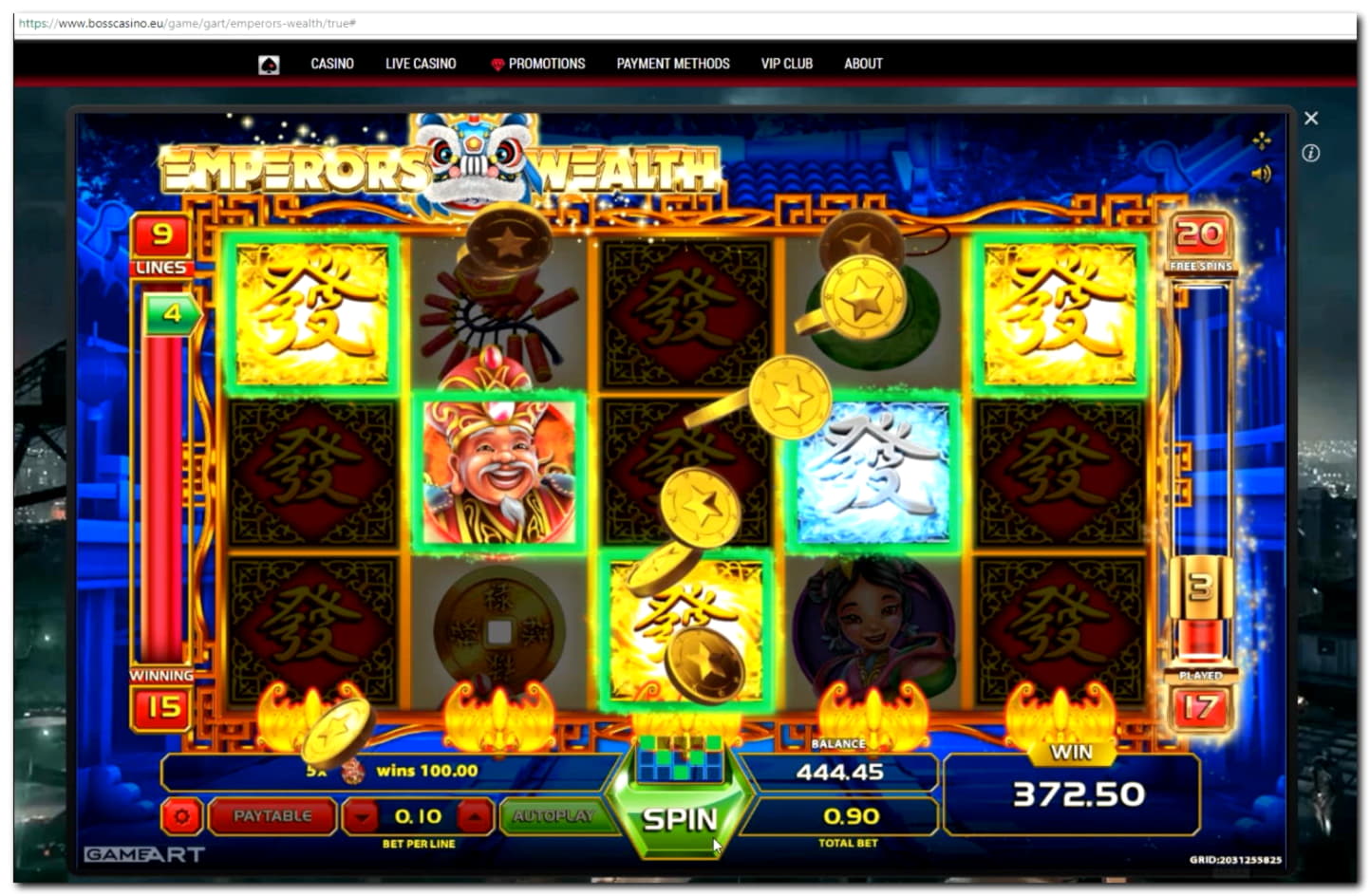 180 Free spins no deposit casino at Dafa Bet Casino