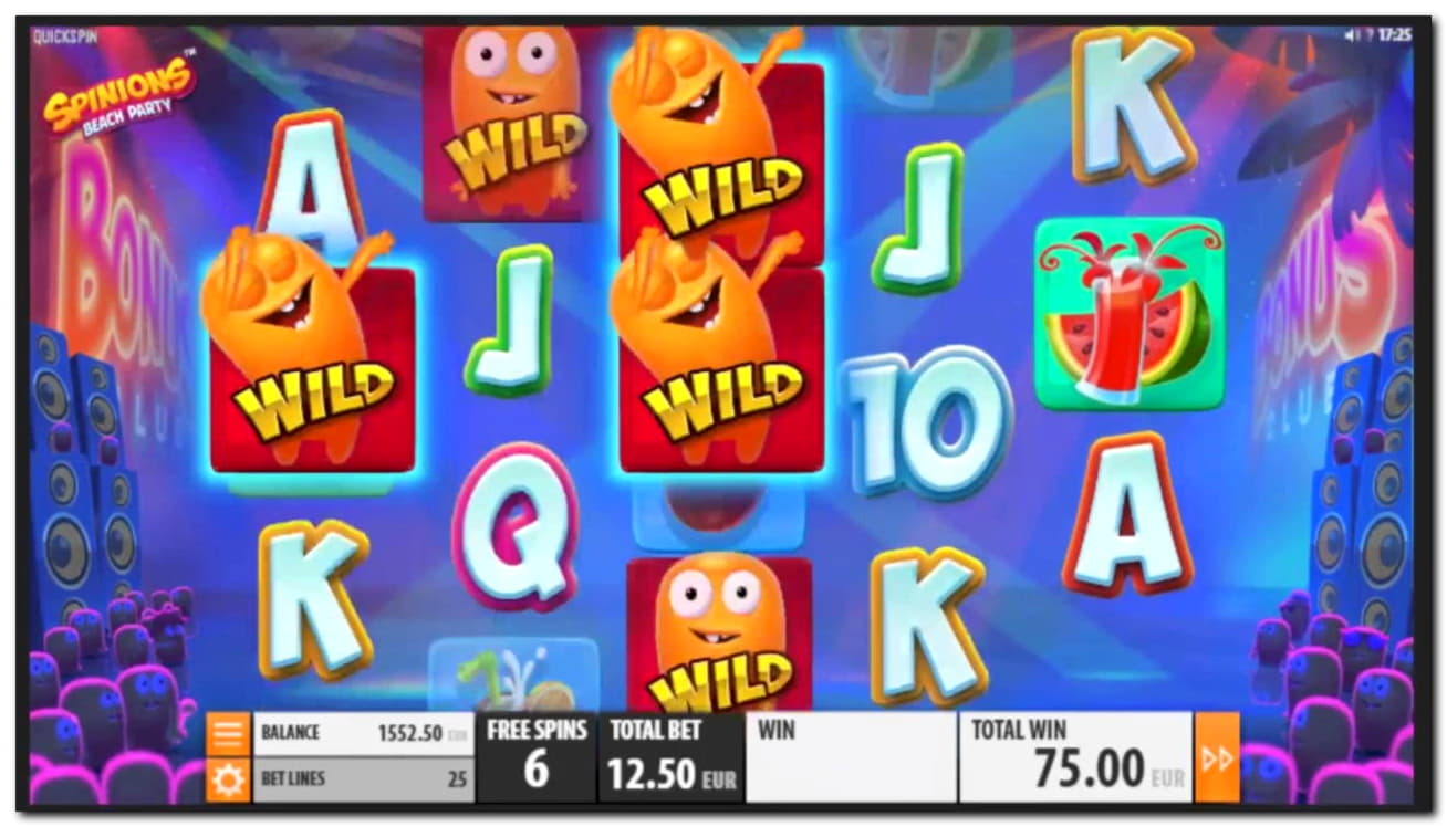 265 Trial Spins at Casino Action