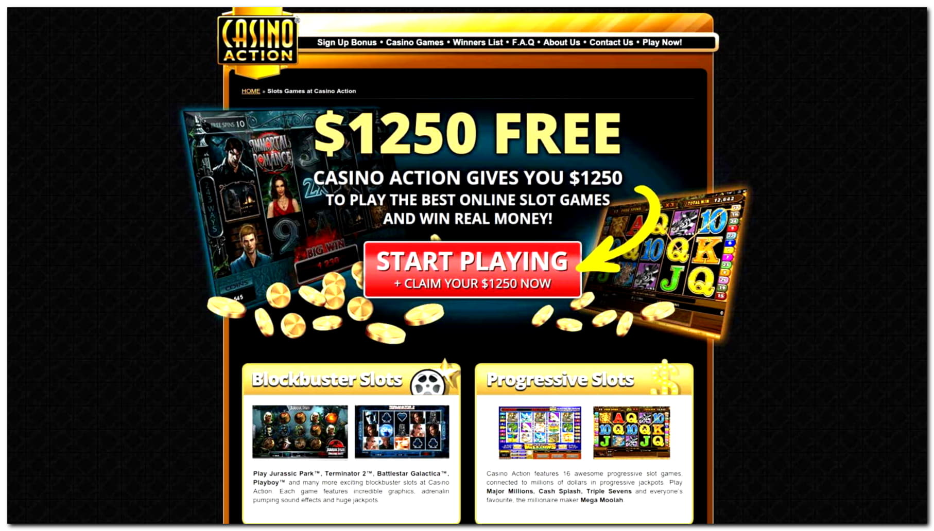 Eur 535 free chip casino at Casino com