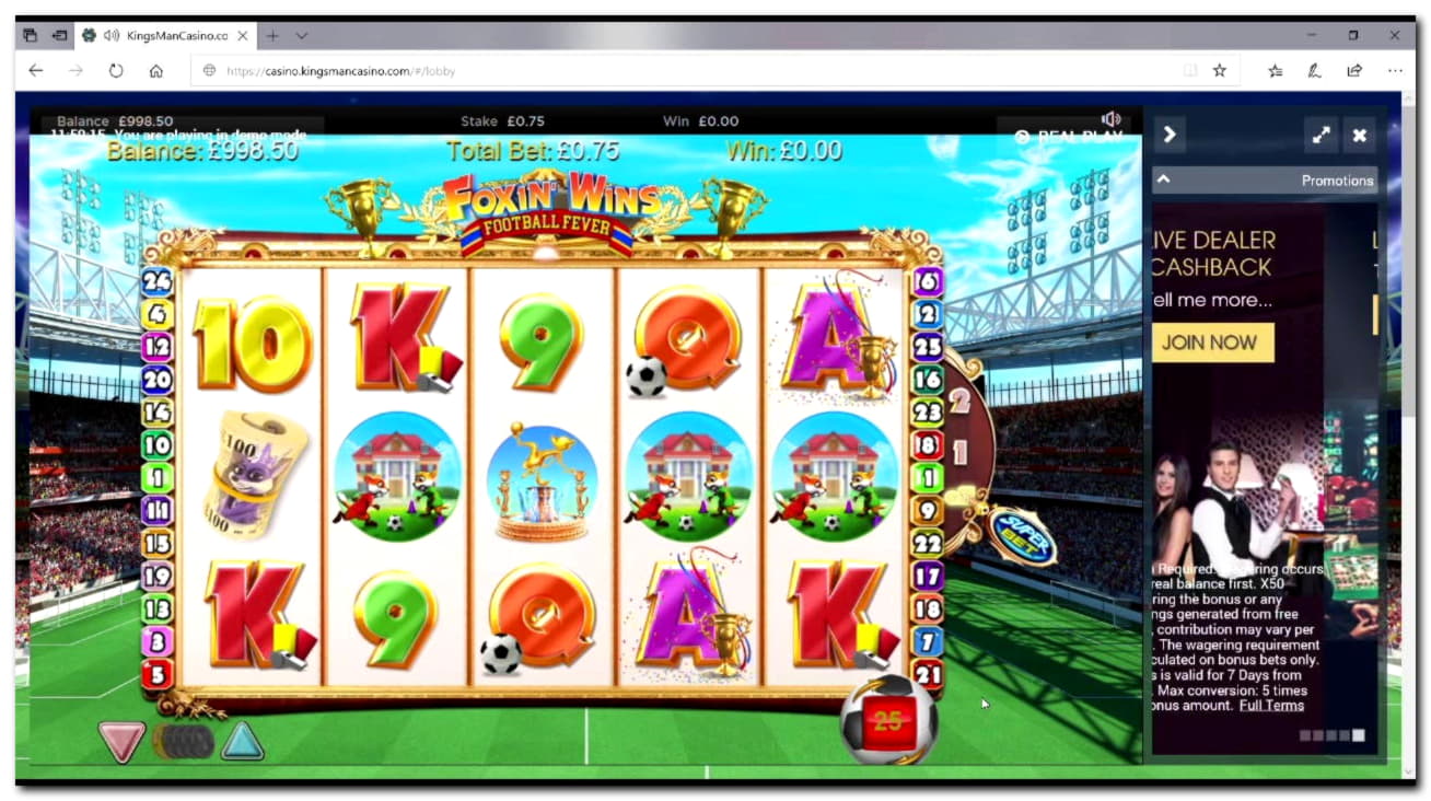 $265 Daily freeroll slot tournament at Mansion Casino