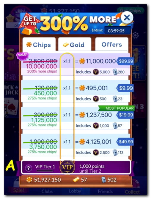 285 Free spins at 888 Casino