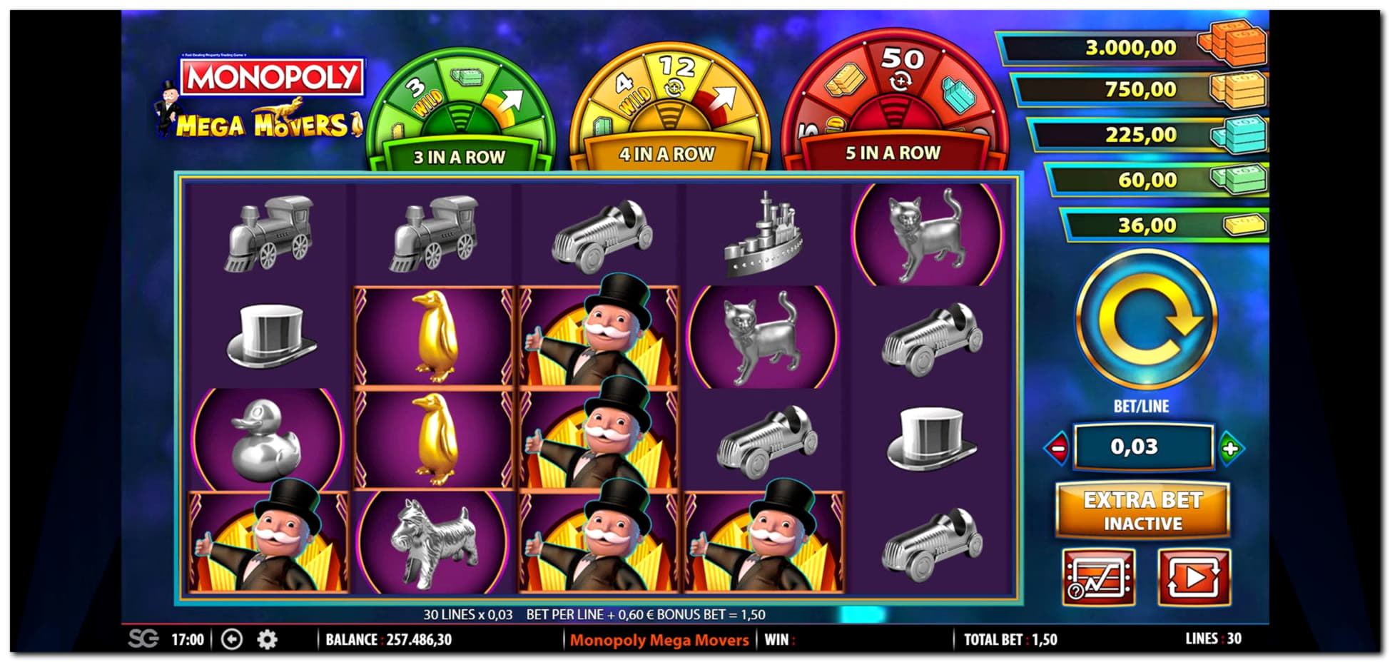 305% First deposit bonus at Casino com