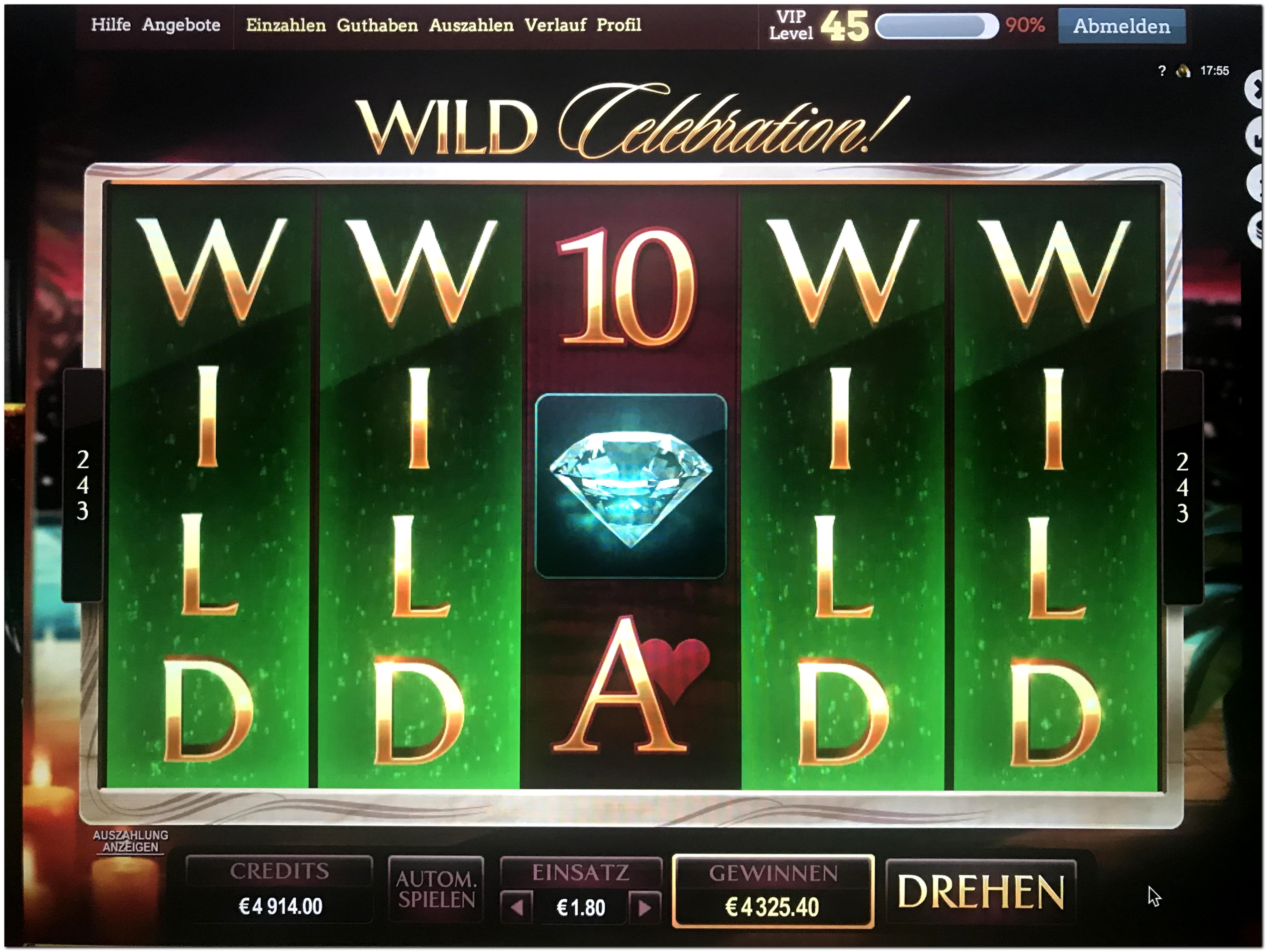€75 Free casino chip at Mansion Casino