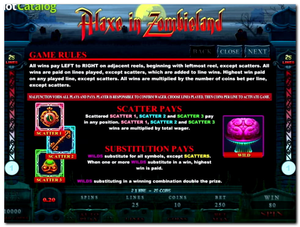 180 Trial Spins at Win A Day Casino