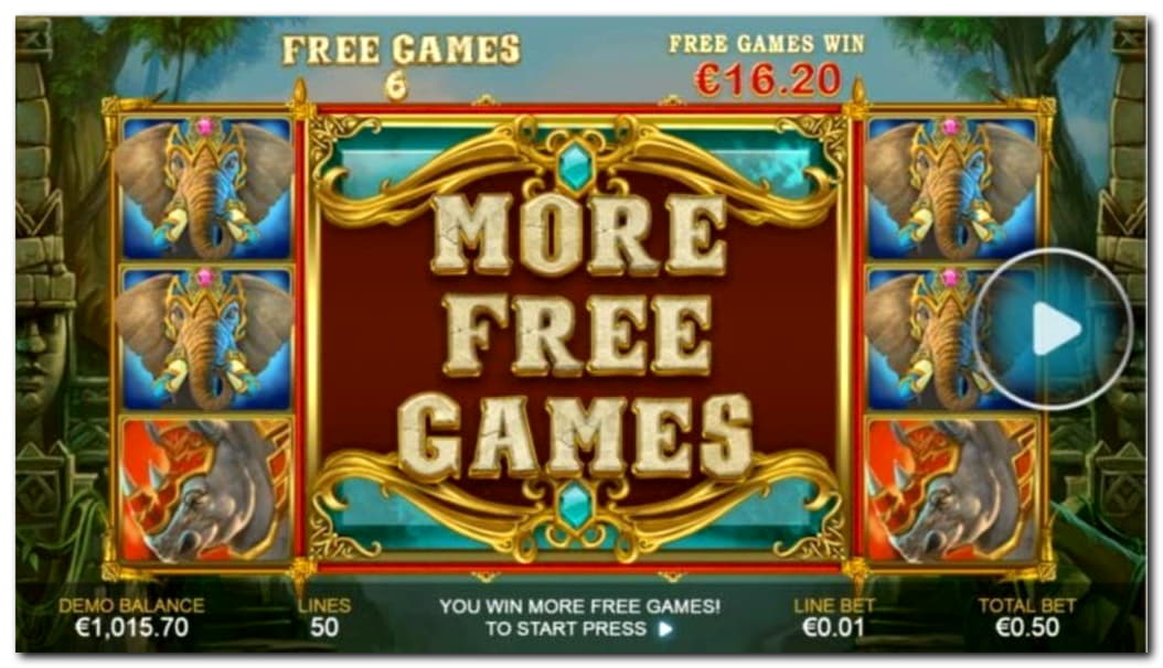 570% Match bonus casino at Win A Day Casino