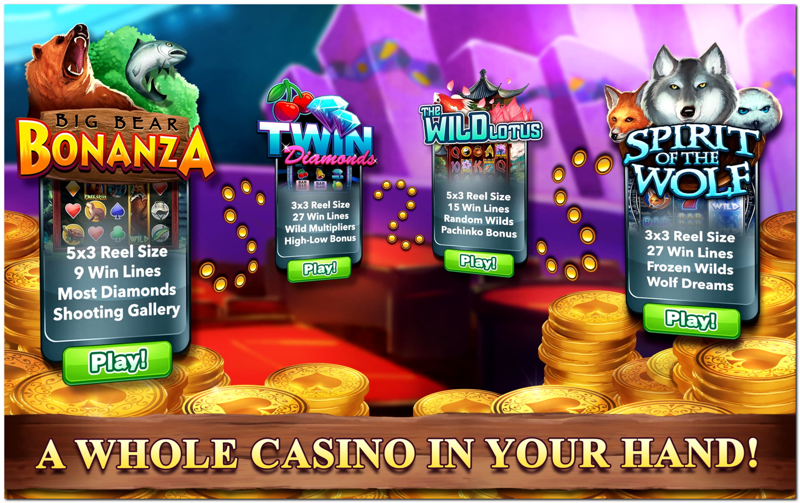 €3265 no deposit bonus casino at Slots Million Casino