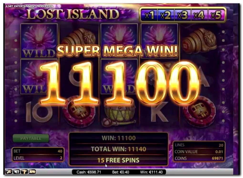 110 free spins at Challenge Casino
