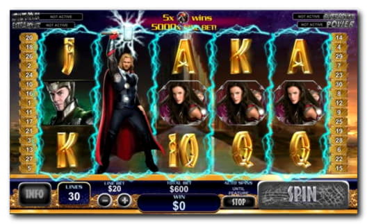 560% Casino match bonus at Liberty Slots Casino