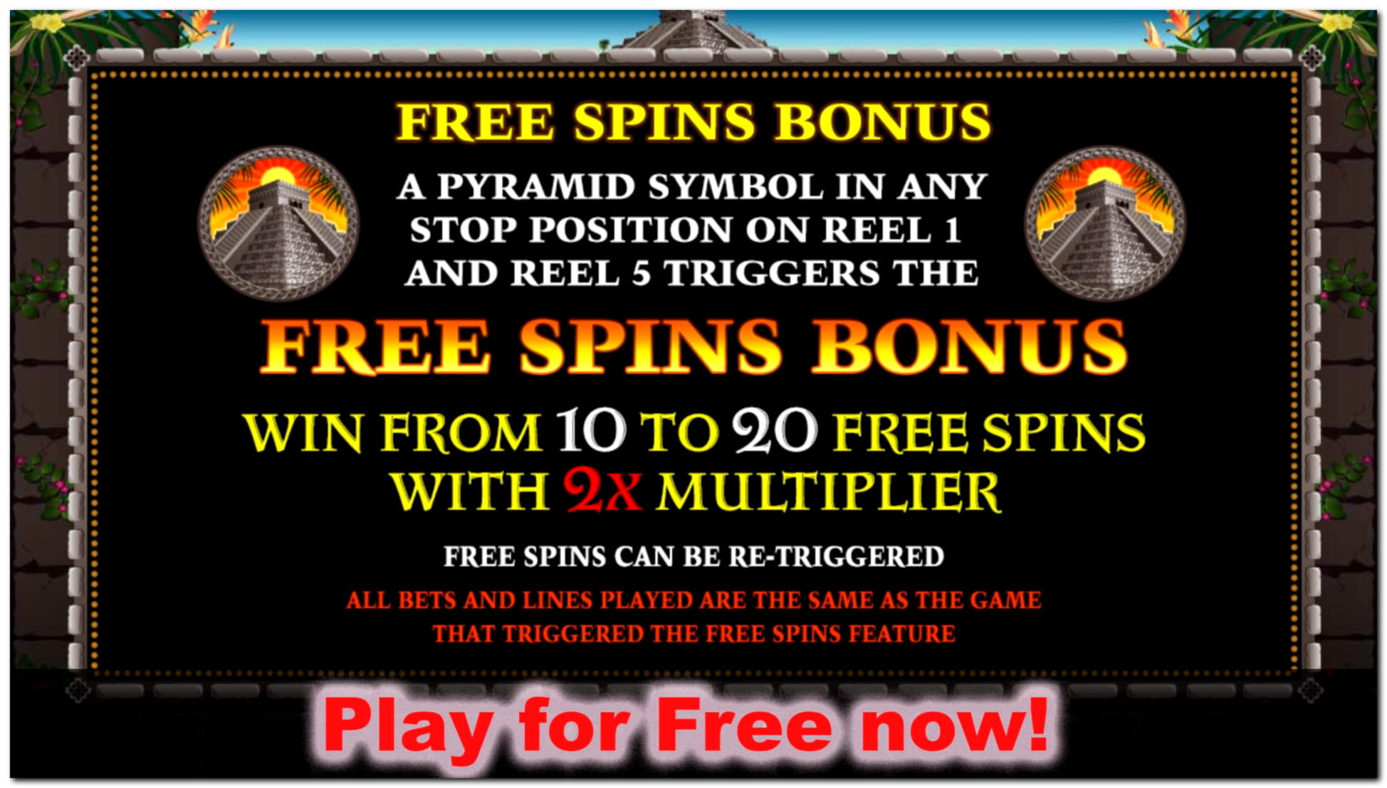 185 Free spins no deposit at Casino com