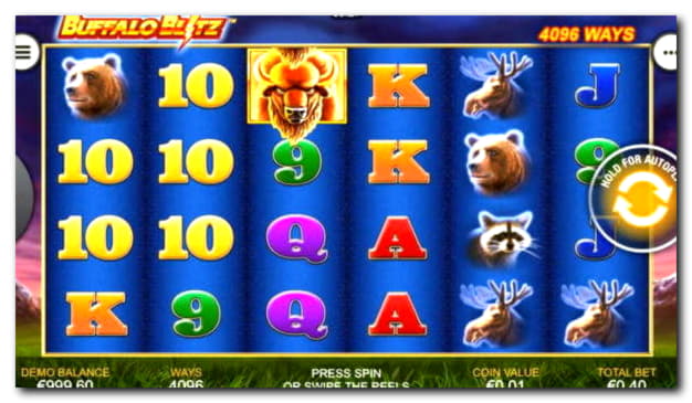 260 Free casino spins at Mansion Casino