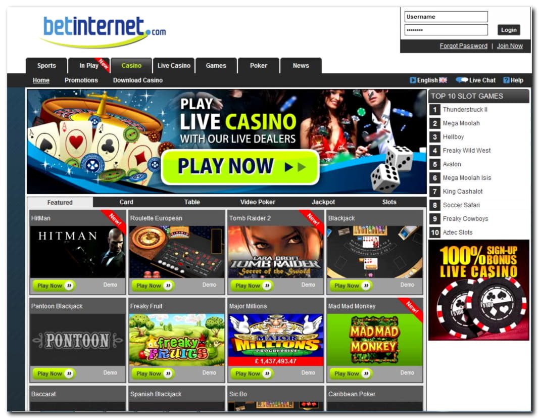 £330 Free Chip Casino at Zet Casino