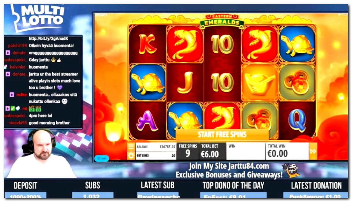EUR 270 No Deposit Casino Bonus at Power Spins Casino