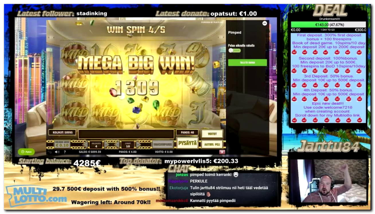 895% Signup Casino Bonus at Golden Star Casino