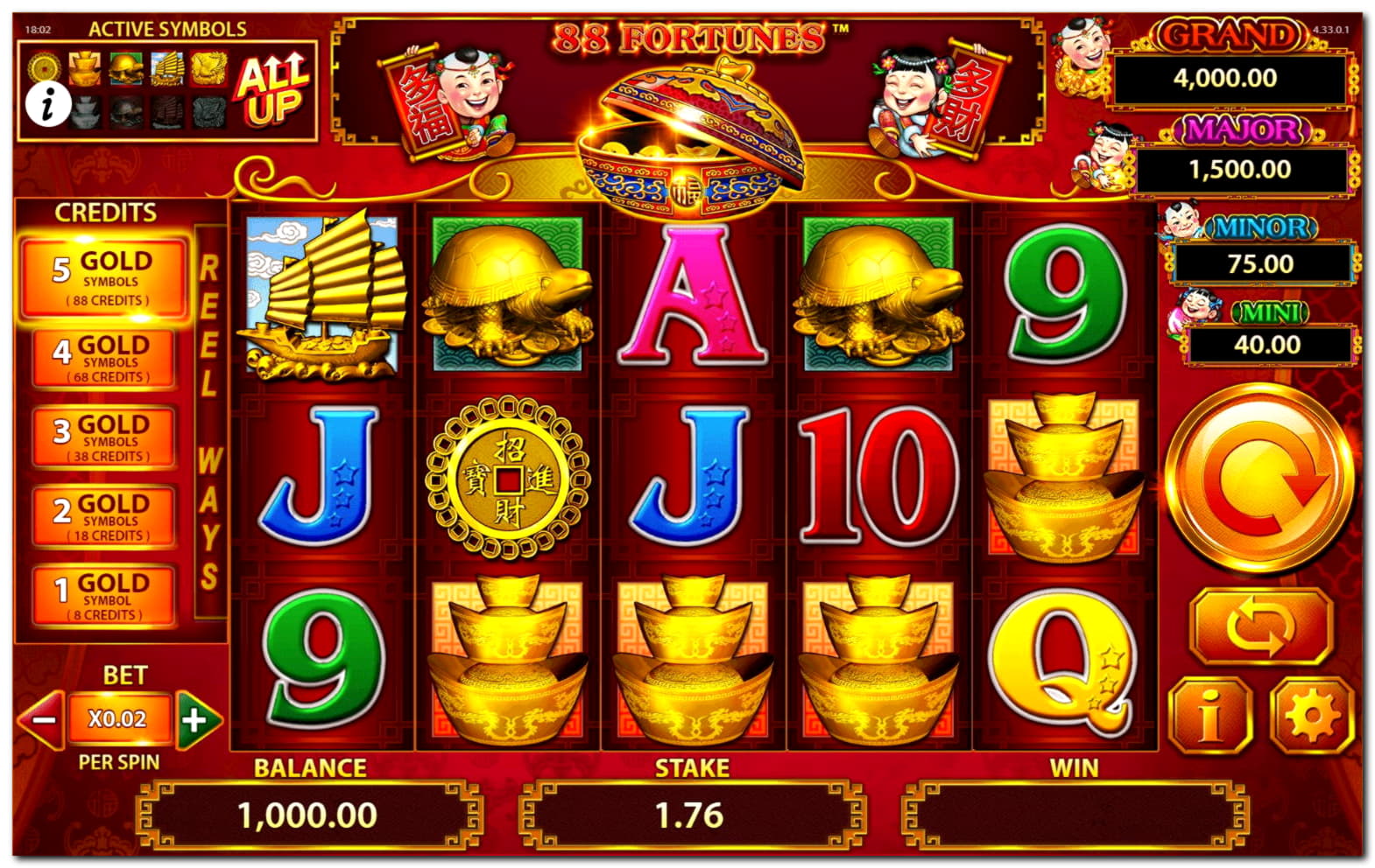 915% Deposit match bonus at Dafa Bet Casino