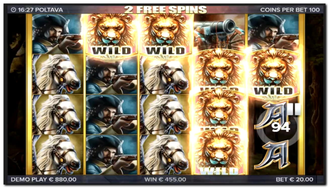 250 Free Spins at bWin Casino