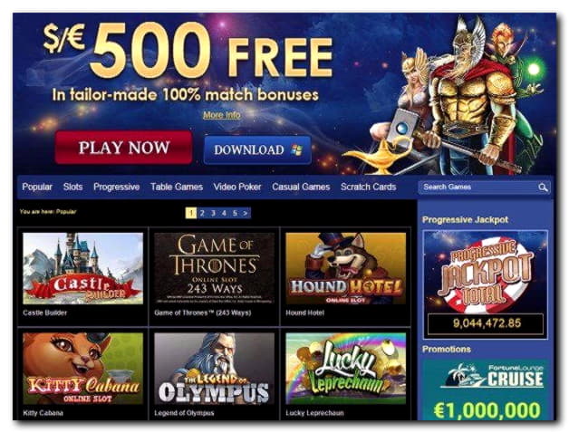 £2750 No Deposit Casino Bonus at bWin Casino