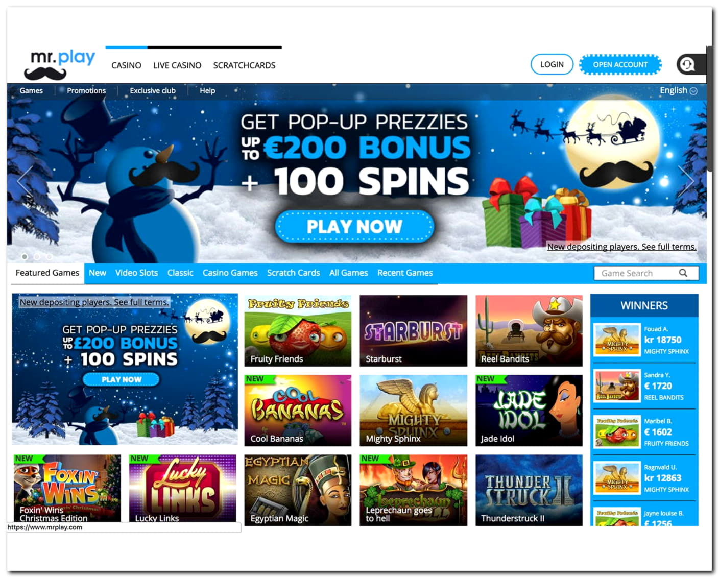 300 free spins no deposit casino at 888 Casino