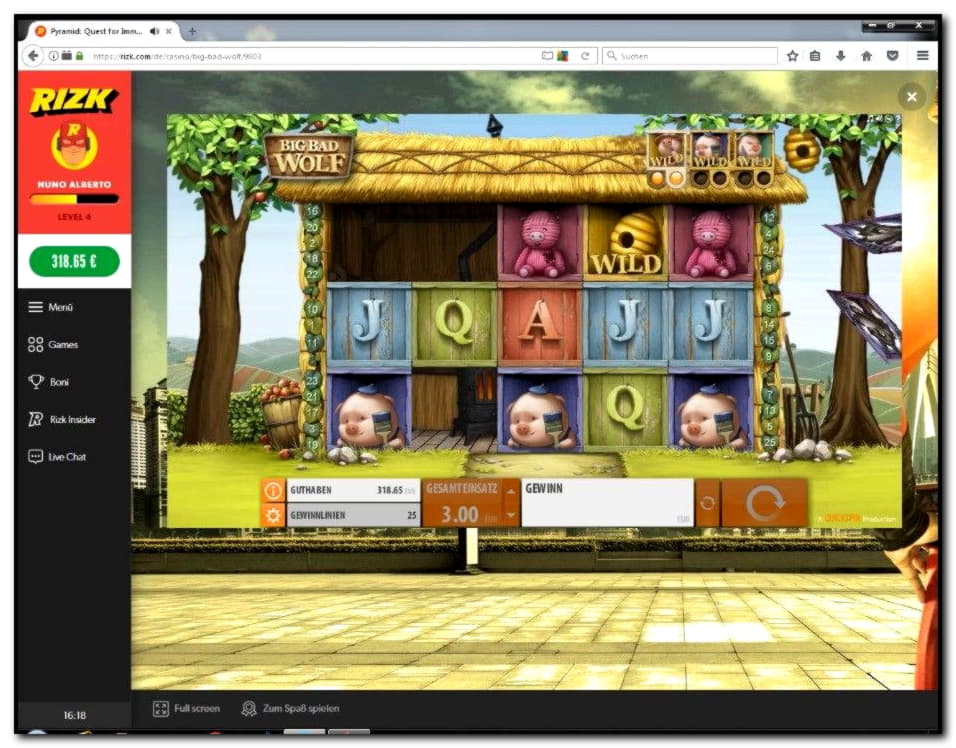 545% Match bonus casino at Challenge Casino