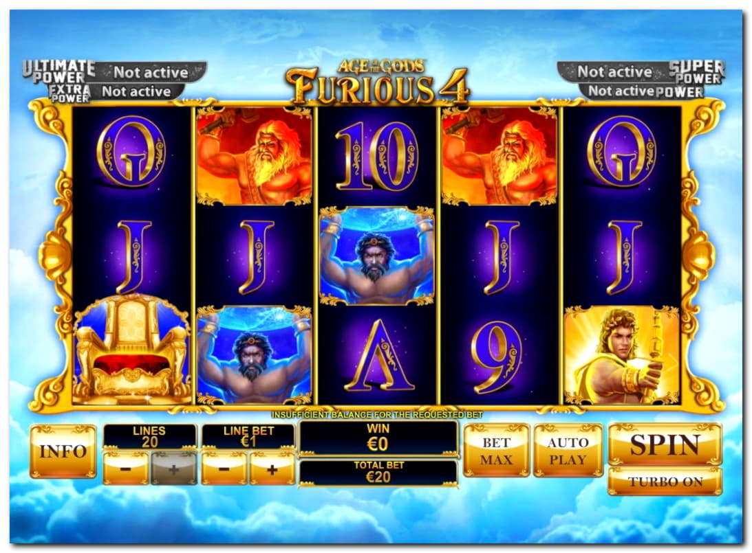 770% First Deposit Bonus at Power Spins Casino