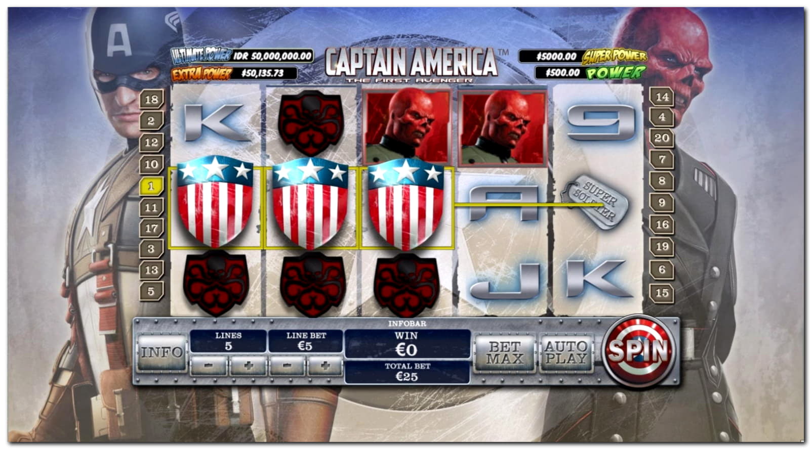 77 FREE Spins at Power Spins Casino