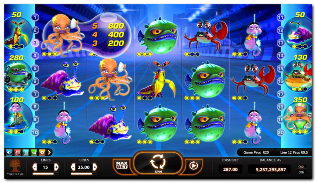 120 free casino spins at Emu Casino