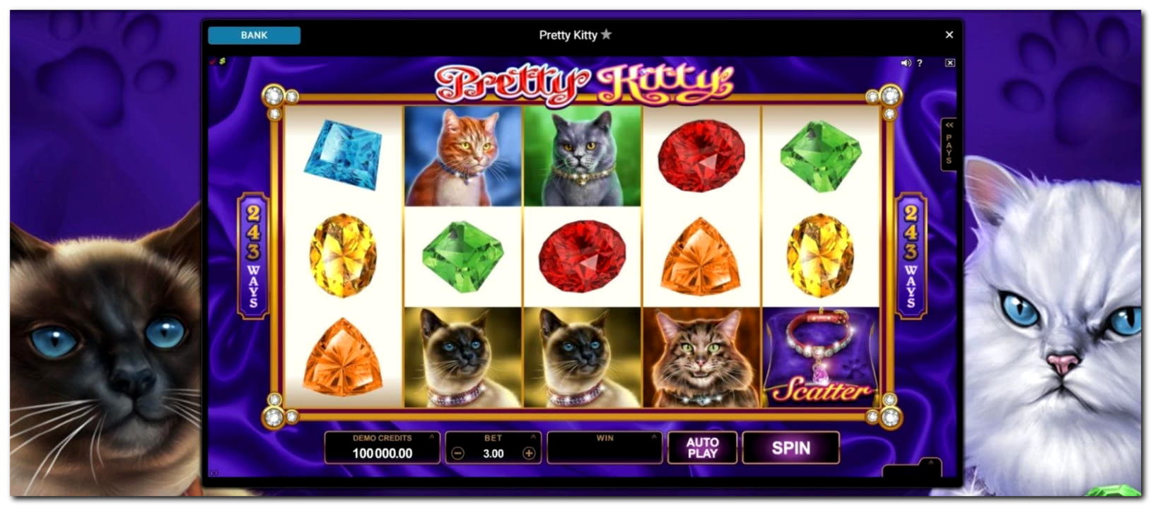 250 free spins at Casino Las Vegas