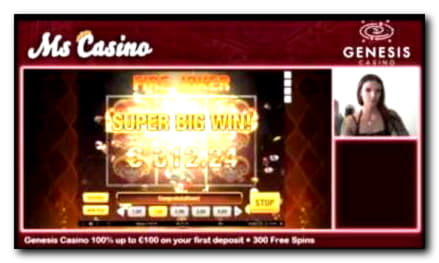 305% Deposit match bonus at Challenge Casino