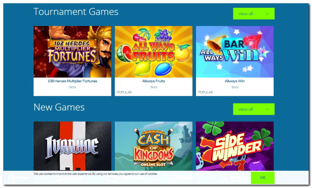 €2955 no deposit bonus at Superior Casino