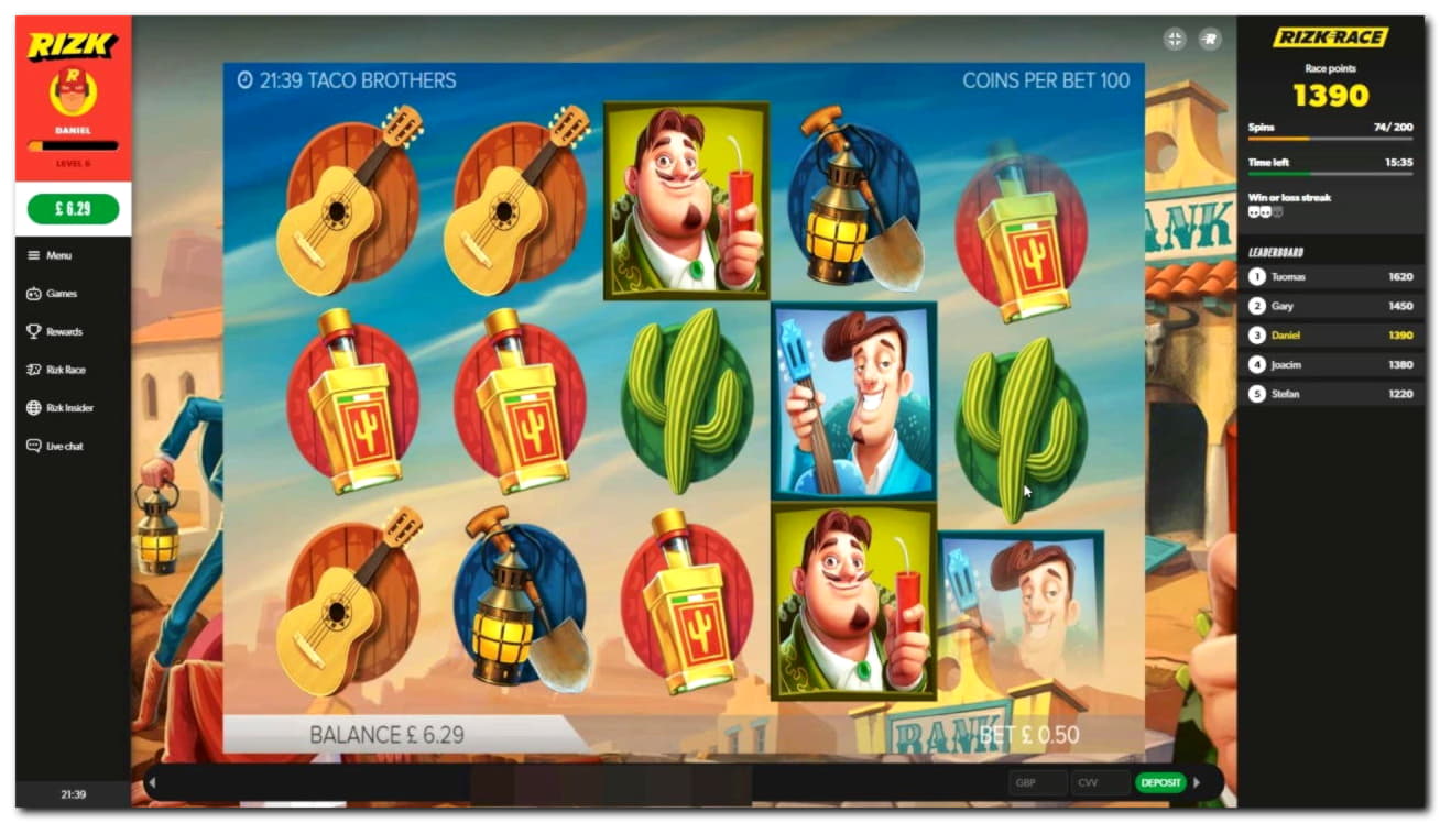 100 Loyal Free Spins! at Zet Casino