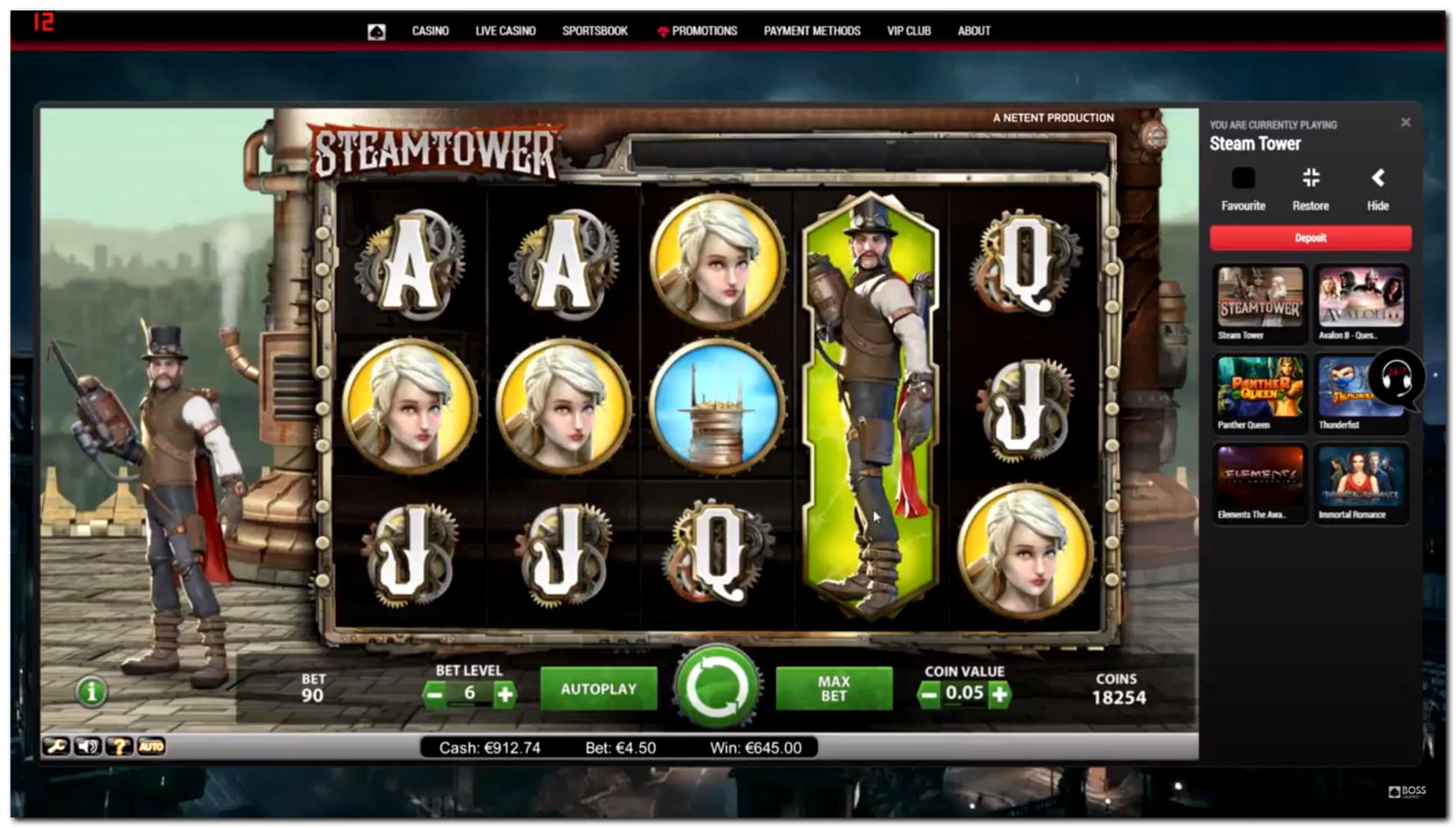 EURO 365 FREE CHIP CASINO at Zet Casino