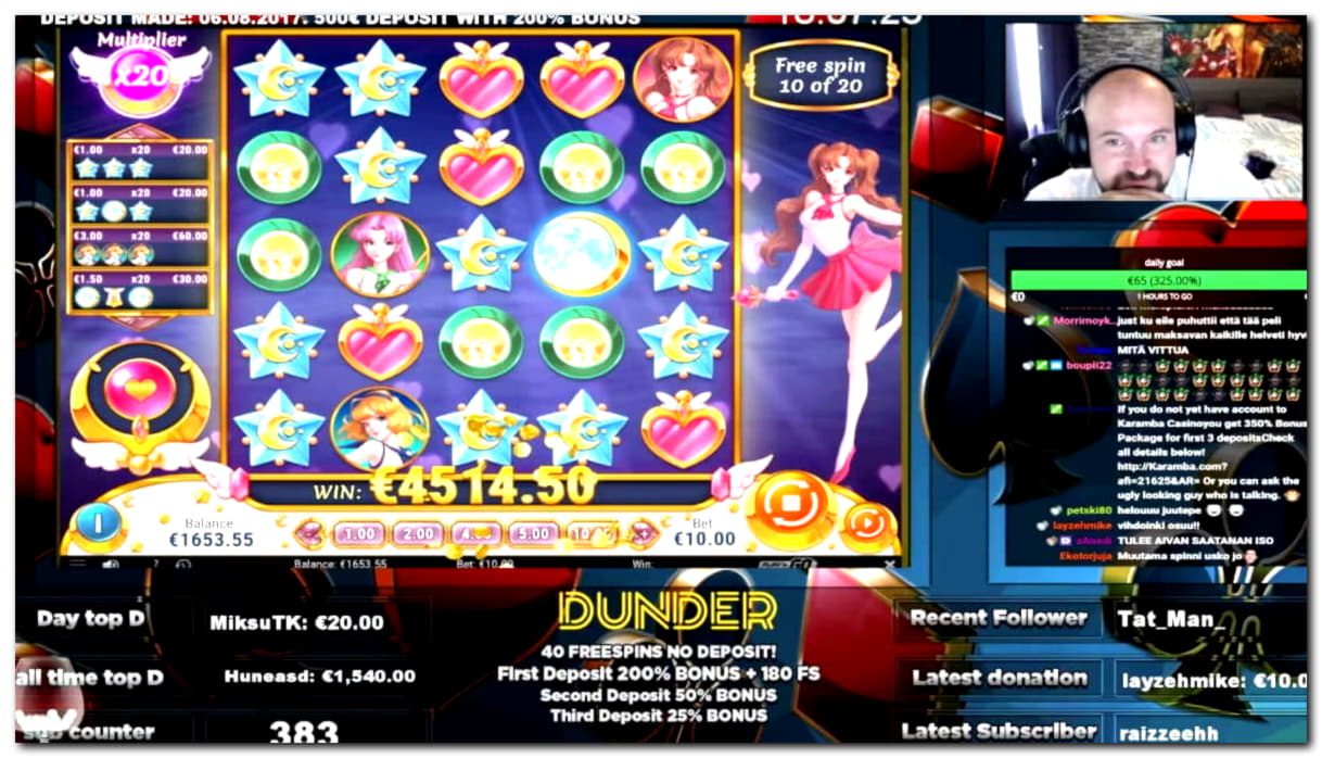 225% First deposit bonus at Royal Panda Casino
