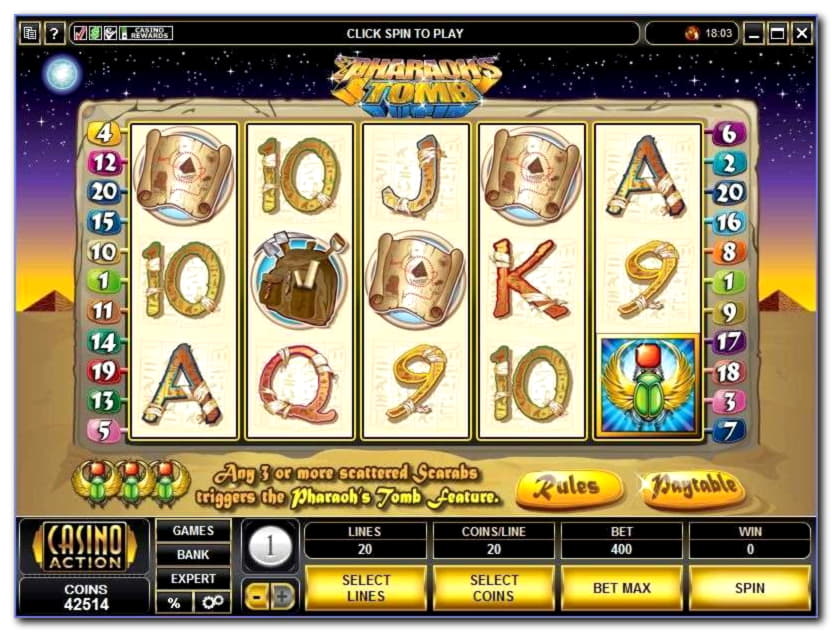 30% Signup casino bonus at Casino Las Vegas