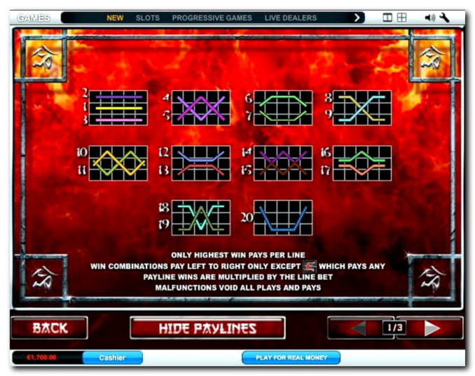 Eur 95 Online Casino Tournament at 888 Casino