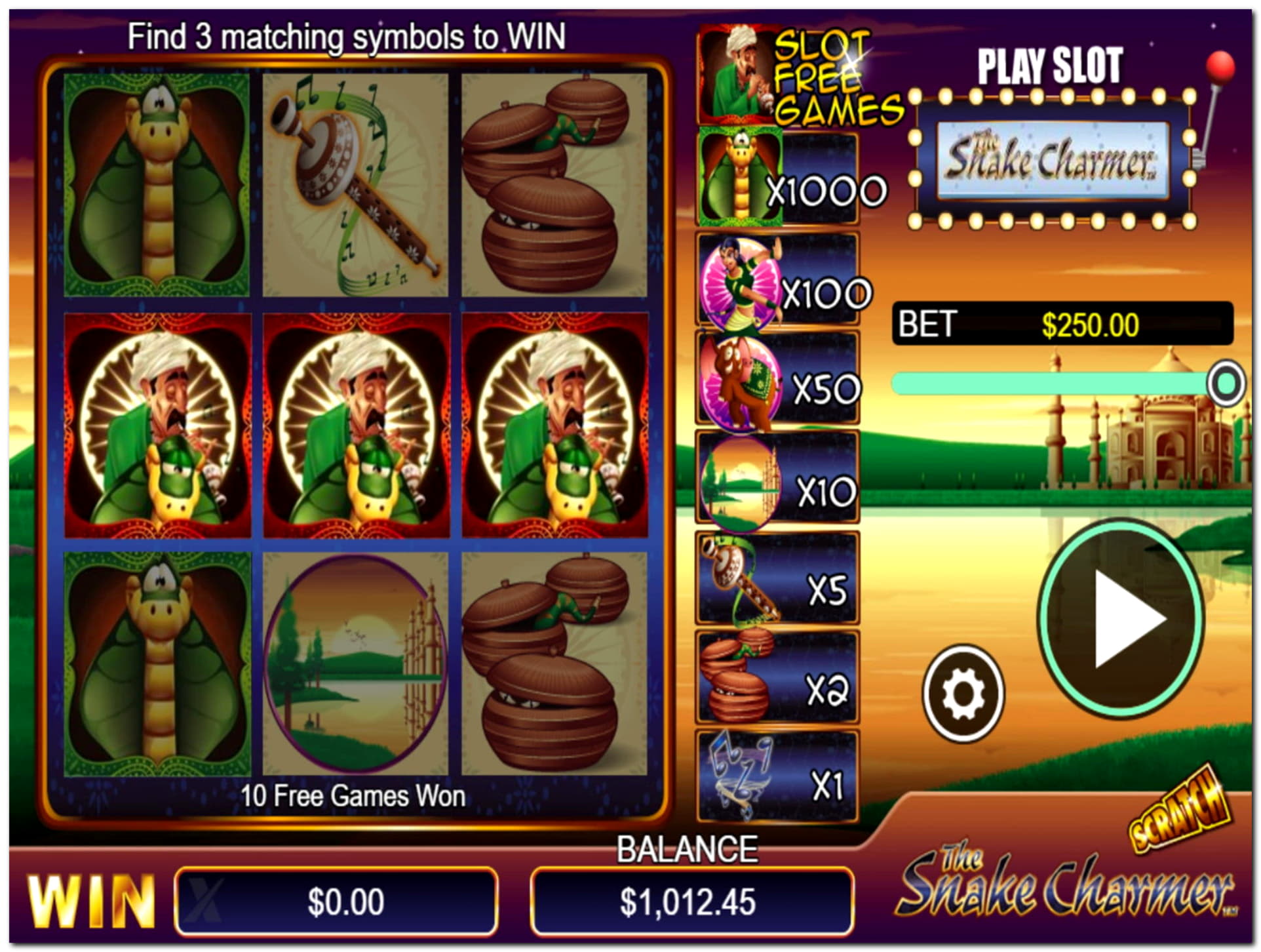 €250 Free Casino Chip at Win A Day Casino