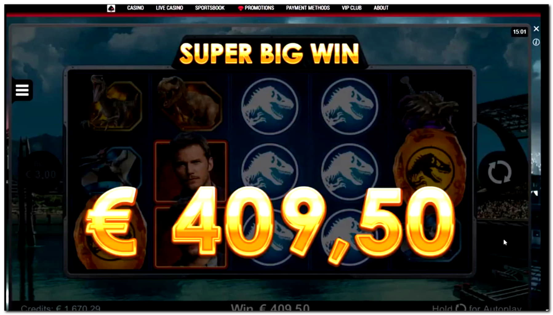 395% Match at a Casino at Mobile Bet Casino