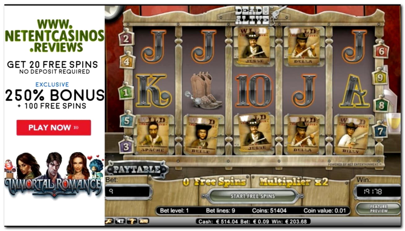 €505 Free casino chip at No Bonus Casino