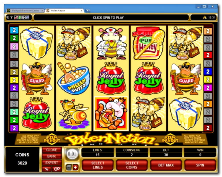 44 free spins casino at Mansion Casino