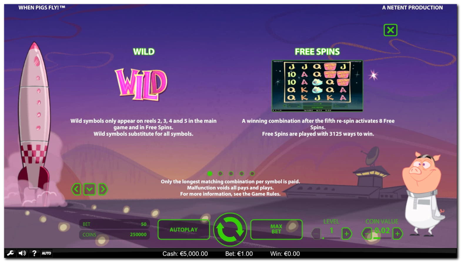 £425 Free chip at Mega Casino